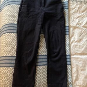 Ann Taylor Size 0 Midnight Cuffed Straight Leg Pants